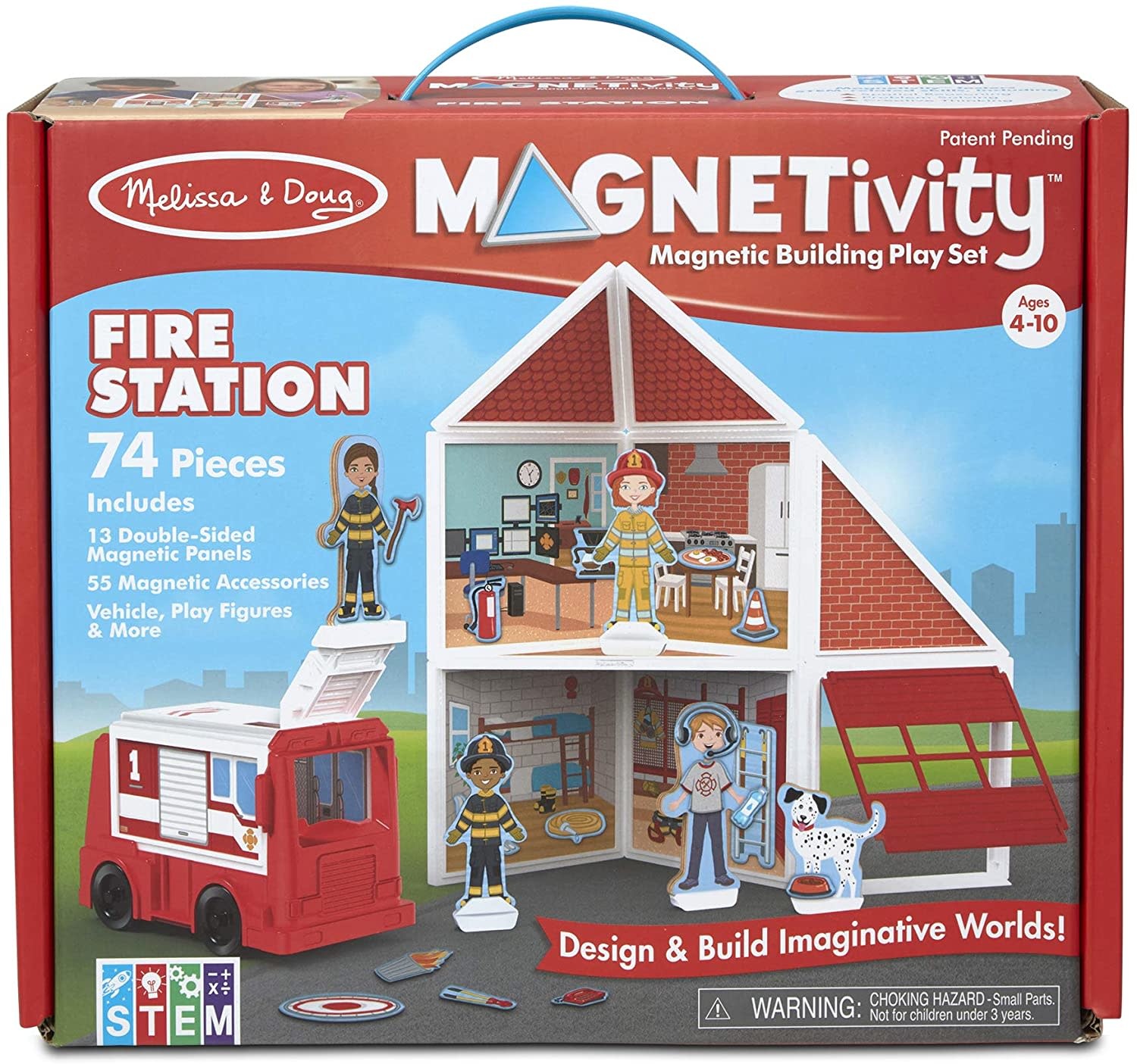 melissa and doug fire station