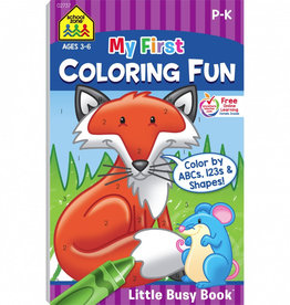 My First Coloring Fun Busy Book by School Zone
