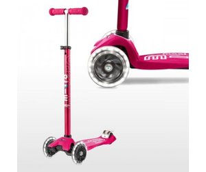 micro maxi deluxe scooter pink