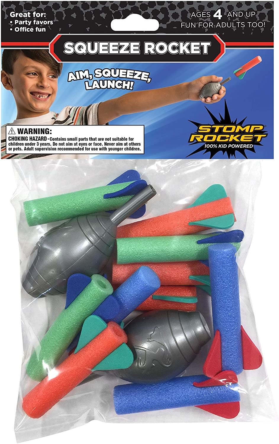 Squeeze Rockets by Stomp Rocket