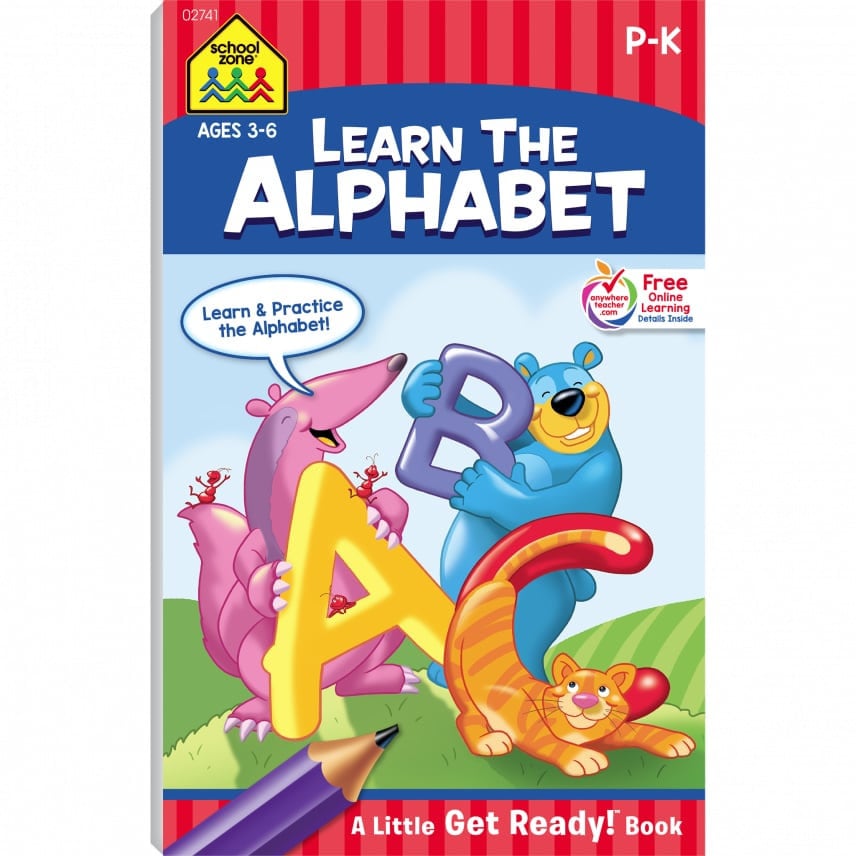 Get Ready To Learn The Alphabet By School Zone Fundamentally Toys