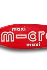 Maxi Deluxe Scooter Red w/ LED Wheels by Micro Kickboard