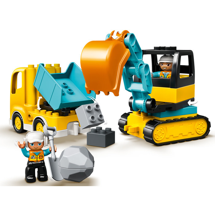 10931 Truck & Tracked Excavator by LEGO Duplo