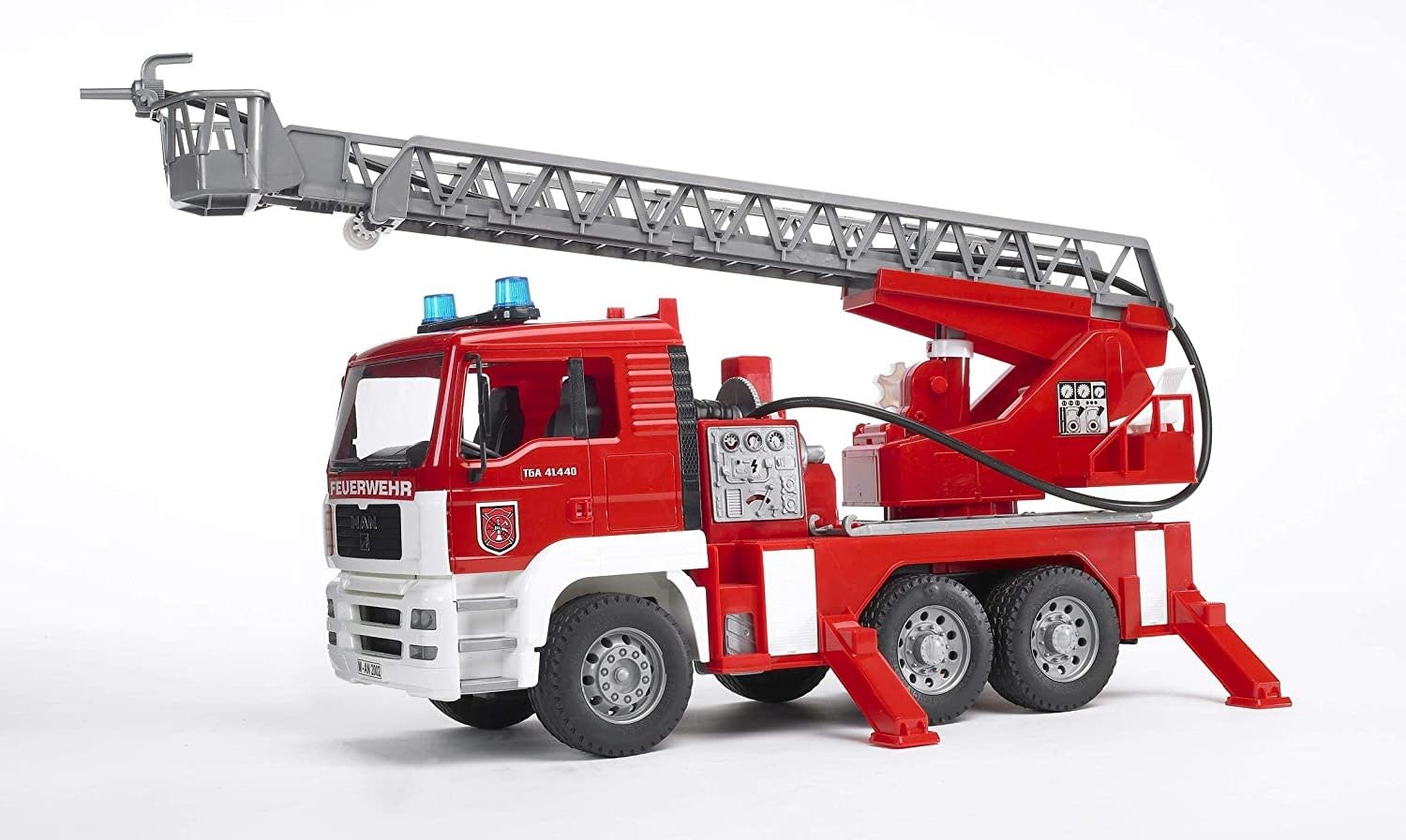 MAN Fire Engine w/ Water Pump, Lights & Sound by Bruder