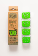 Gloworks Glo Pals 4-Pack Water-Activated Cubes - Green