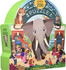 Zoo Day at the Museum 48 pc Puzzle - Crocodile Creek