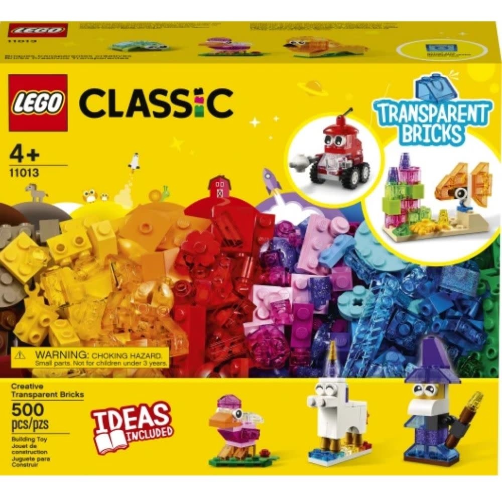 11013 Creative Transparent Bricks LEGO Classic