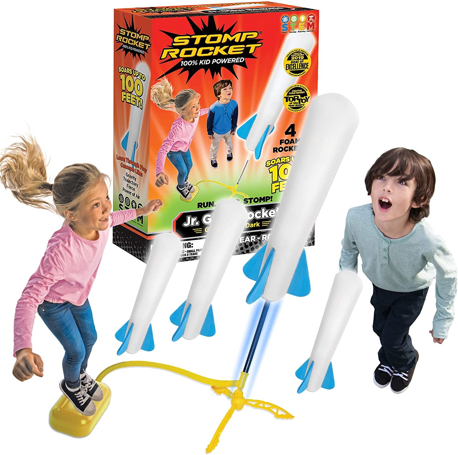 Stomp Rocket Jr. Glow Set