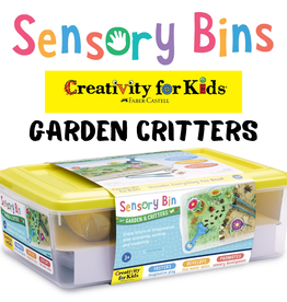 Garden Critters Sensory Bin  by Creativity for Kids