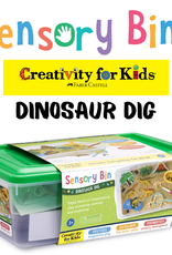 Dinosaur Dig Sensory Bin by Creativity for Kids