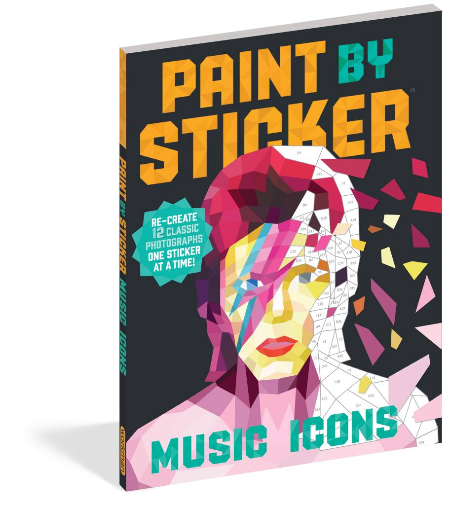 Paint by Sticker - Music Icons