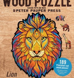 Peter Pauper Press Lion Mosaic Puzzle (189 pieces)