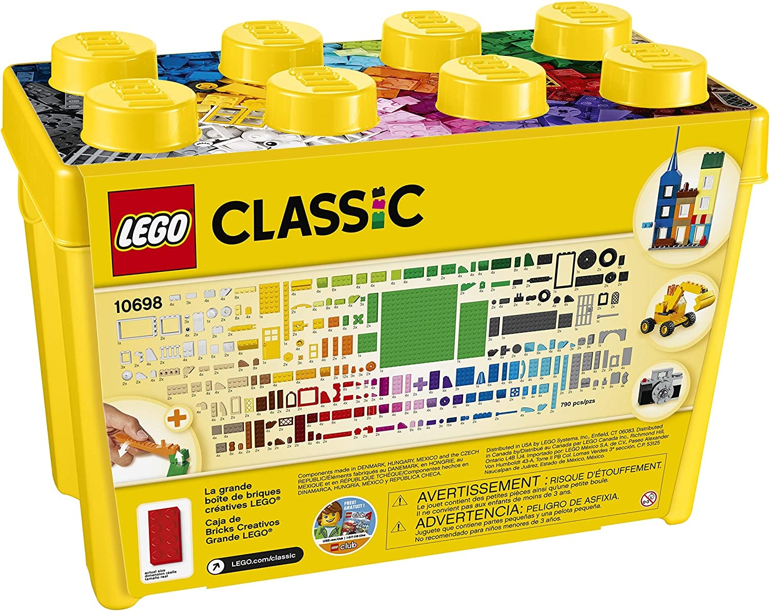 10698 Large Creative Brick Box