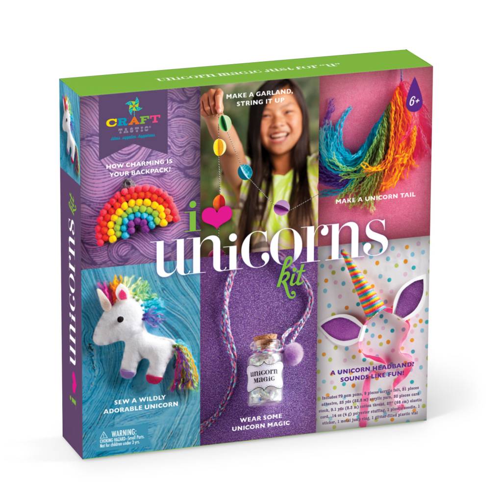 i love unicorns craft kit