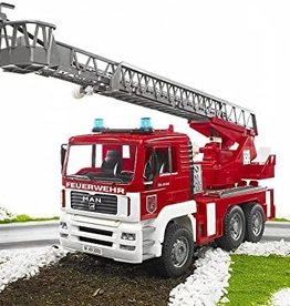 MAN Fire Engine w/ Water Pump, Lights & Sound by Bruder