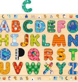 ABC Multi-Lingual Wooden Puzzle