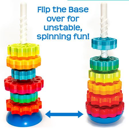 spinning stacking toy