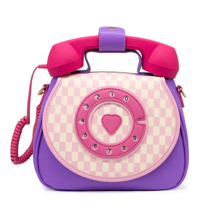 Retro phone purse hot sale