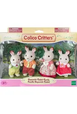 Calico Critters Calico Hopscotch Chocolate Rabbit Family