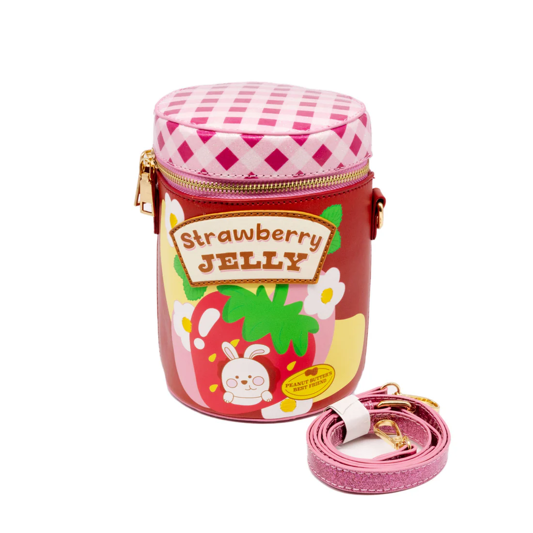 Bewaltz Strawberry Jelly Jar Handbag