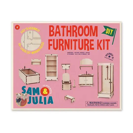 DAM LLC Sam & Julia -Furniture Kit-Bathroom