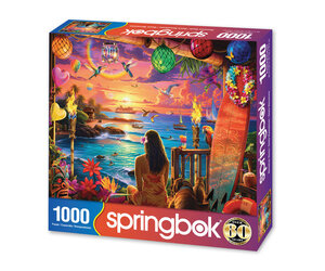 Hawaiian Oasis 1000pc Puz - FUNdamentally Toys