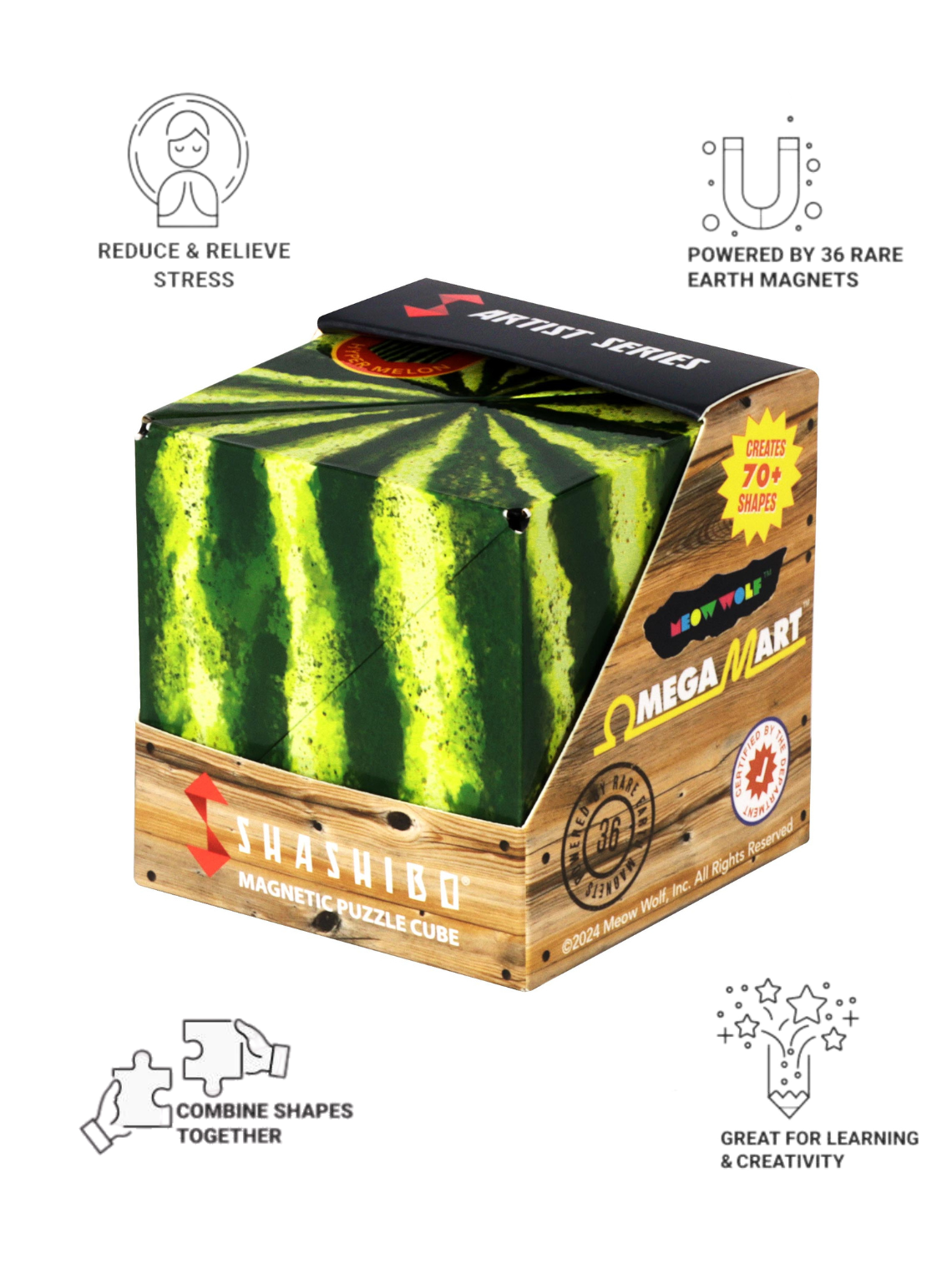 Shashibo - Meow Wolf Hypermelon
