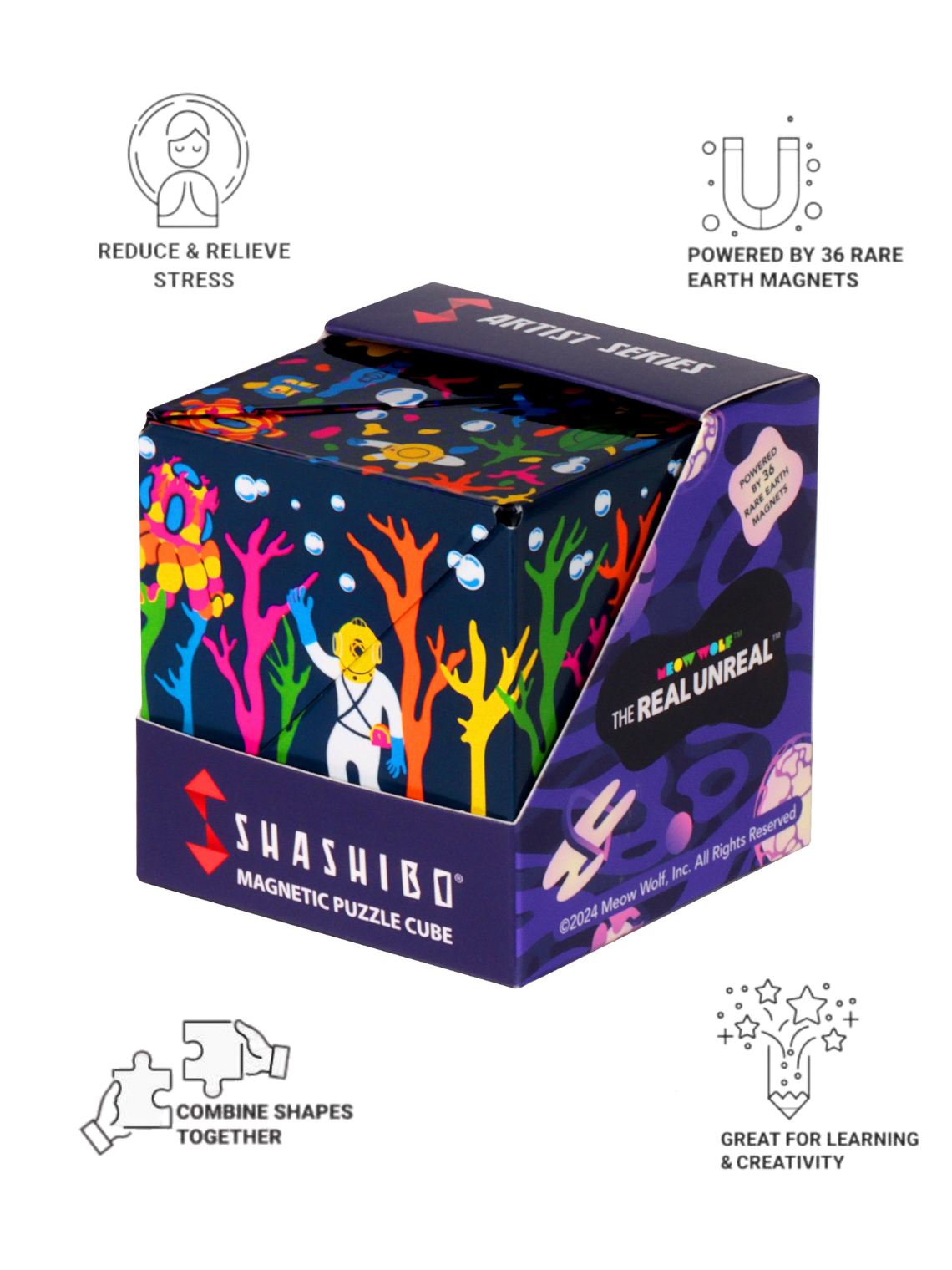 Shashibo - Meow Wolf Glowquarium