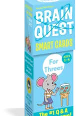 Brain Quest Decks Threes (Ages 3-4)