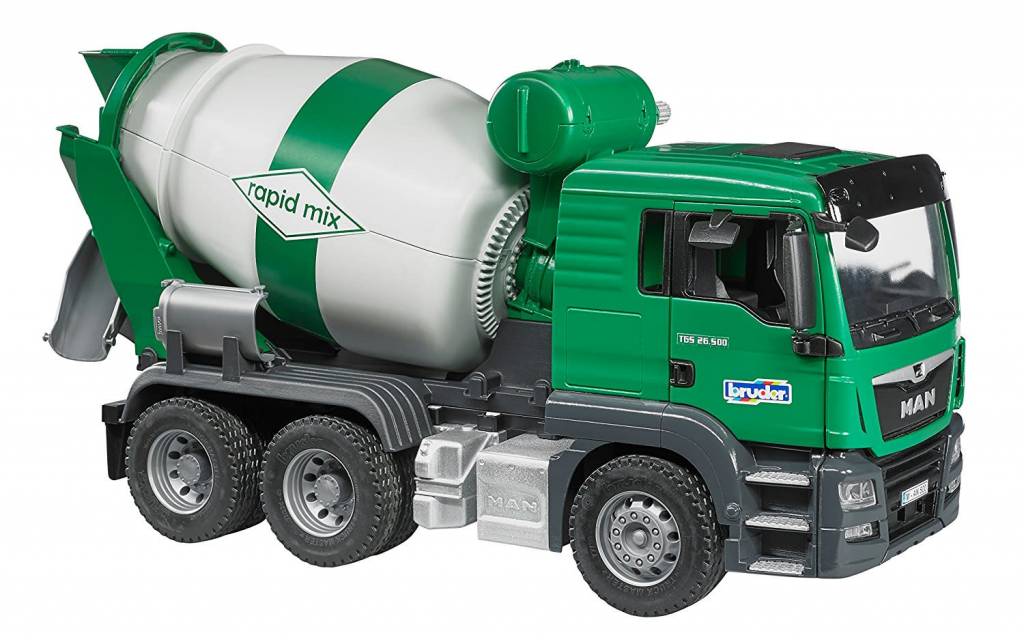 MAN TGS Cement Mixer Truck by Bruder Toys