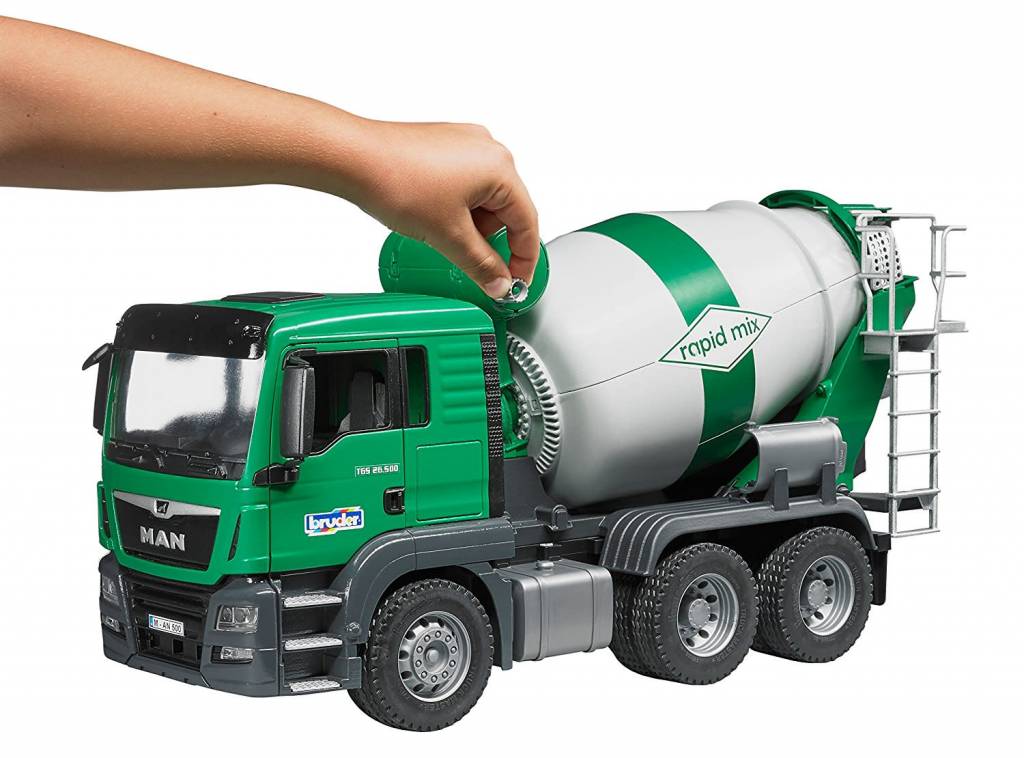 MAN TGS Cement Mixer Truck by Bruder Toys