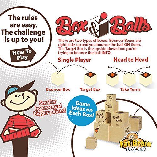 fat brain toys box and balls game