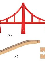 Double Suspension Bridge by BRIO