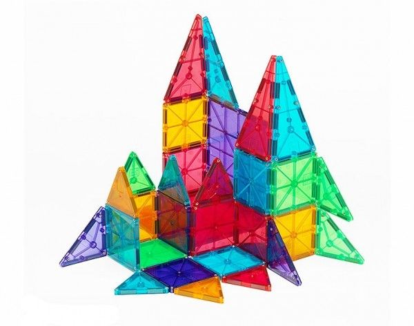 Magna-Tiles Clear Colors 32-pc Set