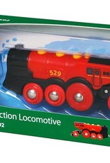 brio big red locomotive