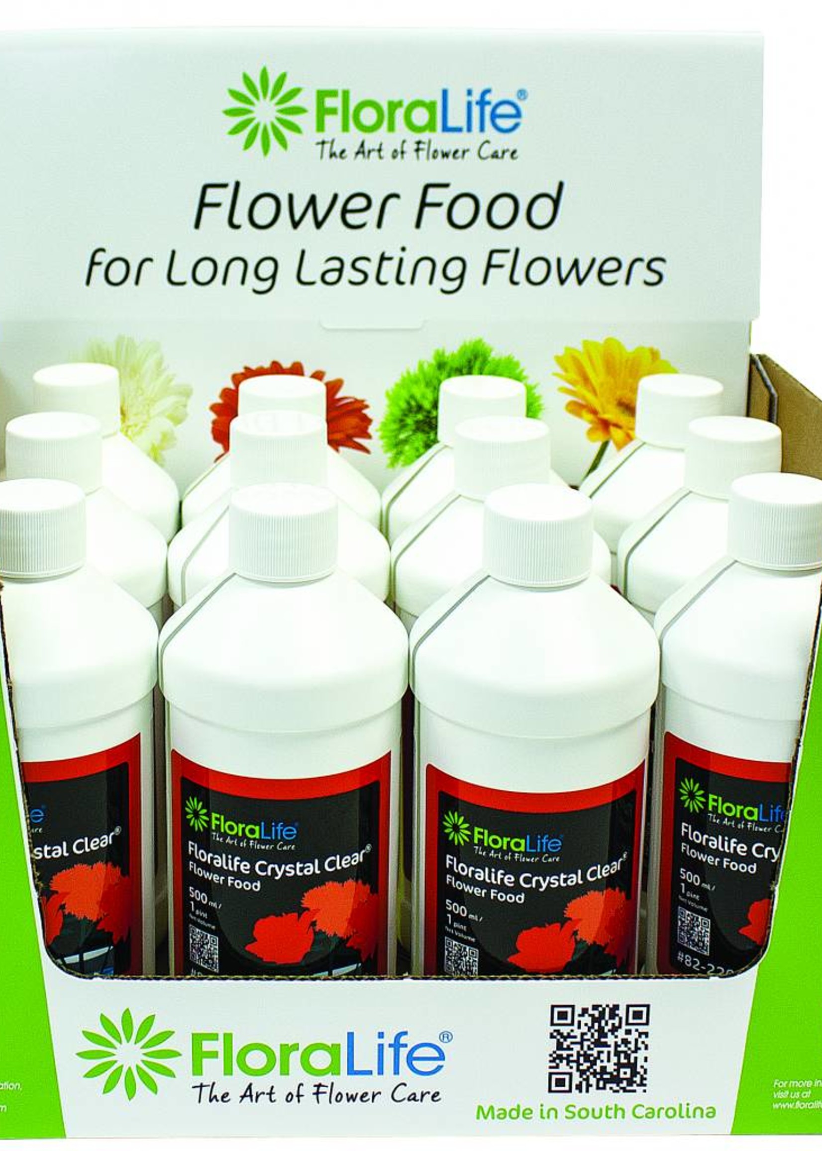 Floralife Crystal Clear® flower food