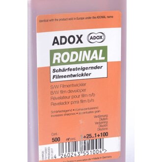 Adox Adox Adonal 500ML Rodinal Film Developer Adox Adox Adonal 500ML Rodinal Film Developer