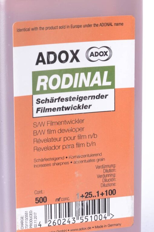 Adox Adox Adonal 500ML Rodinal Film Developer