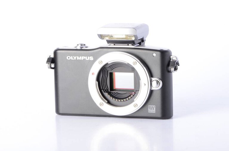 Olympus Olympus Pen Mini E-PM1 with Flash