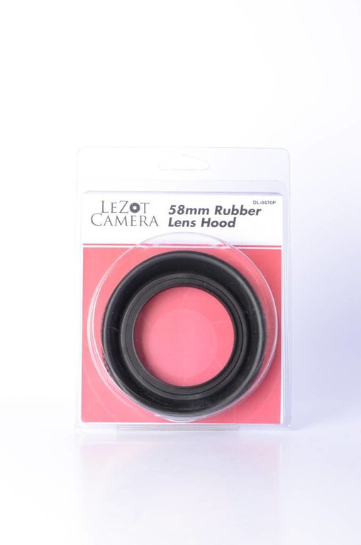 DLC DLC LeZot Rubber Lens Hood 58mm