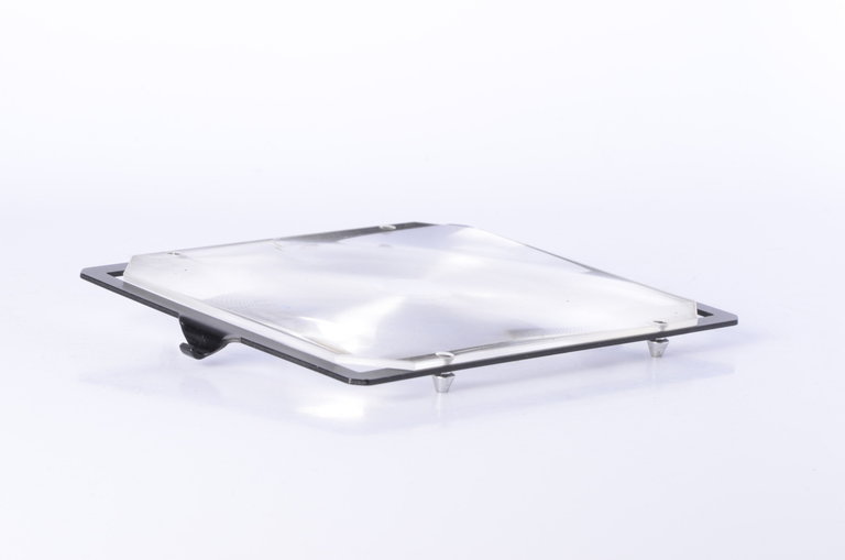 4x5" Ground Glass Magnifier in Metal Frame *