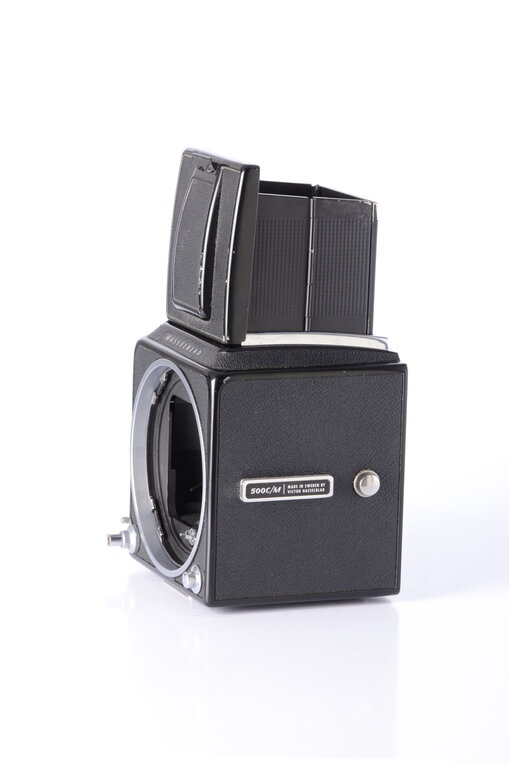 Hasselblad Hasselblad 500CM C/M with Waistlevel BLACK Medium Format Camera with Rapid Crank & WL finder*