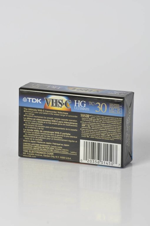 VHS-C Tape - Various Brands
