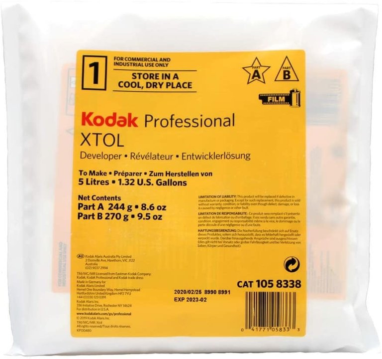 Kodak Kodak XTOL Film Developer to make 5L KOXD5L *