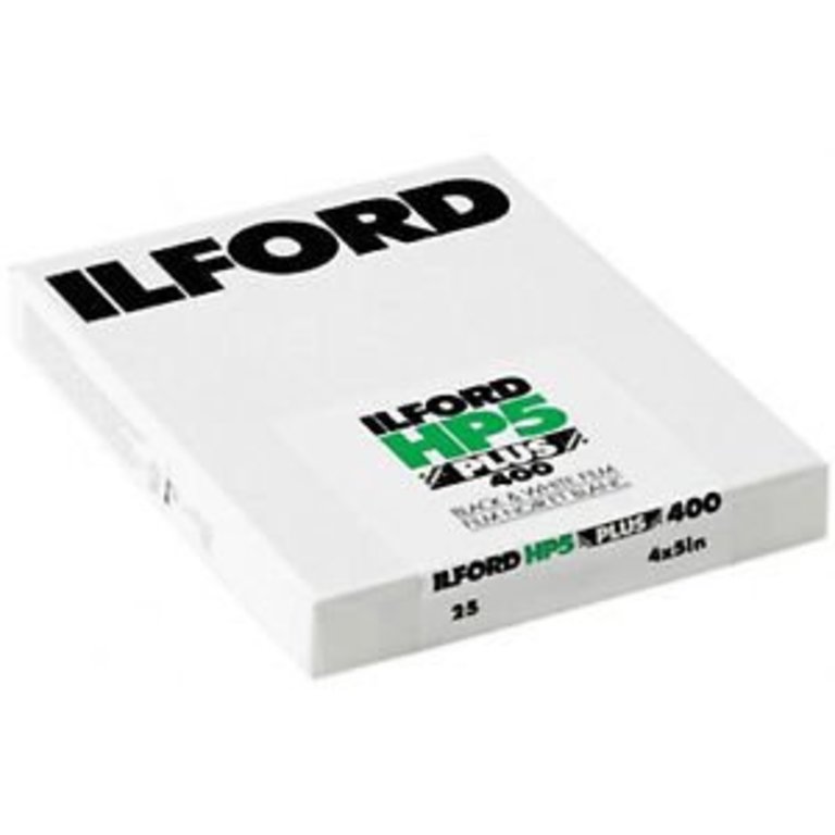 Ilford Ilford HP5 400 ASA 4x5 25sheets Black and White