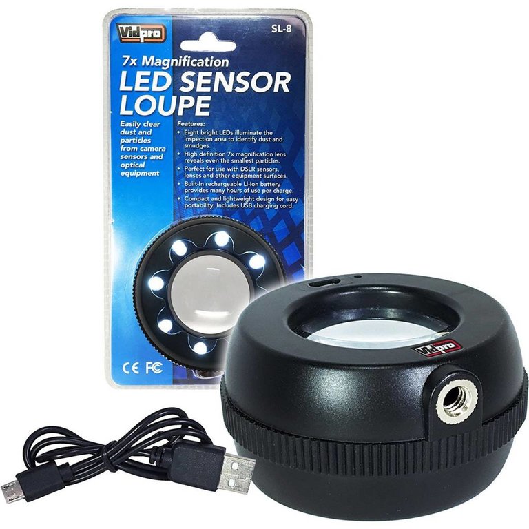 VidPro 7x LED Sensor Loupe SL-8