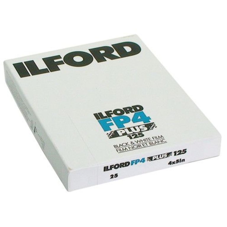 Ilford Ilford FP4 Plus 125 ASA 4x5 25 sheet Film USA