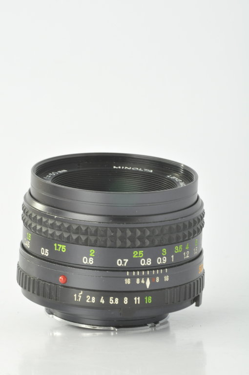 Minolta Minolta 50mm f/1.7 Rokkor X Lens