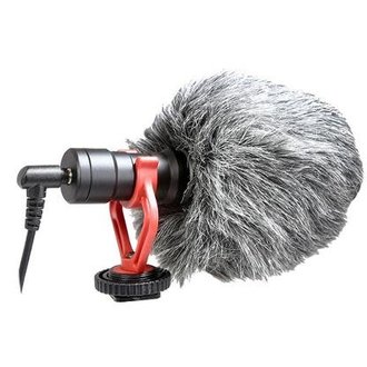 VidPro Professional Compact Micro On-Camera Microphone with Integrated Shock Mount