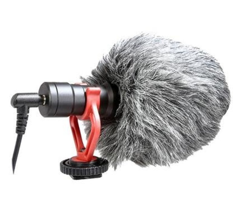 VidPro Professional Compact Micro On-Camera Microphone with Integrated Shock Mount
